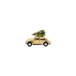 208250025 House Doctor xmas car golden 12,5 cm - Tinashjem